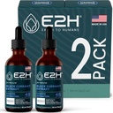 E2H Natural Black Herant Extract, Cold Pressed Black Herant Seed - Immuunijärjestelmä terveys - Nopea Absorbing Liquid (2 pullot)