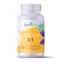 Bari Life B1-vitamiini 100 mg tabletit, tiamiini, tiamiini, ravintolisä (100 tablettia)