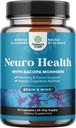 Nootropic Brain Supplement for Memory and Focate Support - Vitamiineja mielen tuki & Clarity kanssa Bacopa Monnieri, VIT A, B6, Riboflaviini, Niasiini, Thiamin & Folate - Kognitiivinen Complex - 90 Ct