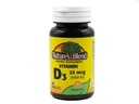 NAT B VIT D3 TB 1000IU 100 Nature's Blend