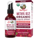 MaryRuth Organics B12-vitamiini nestesumute ... Vegaani, ei-muuntogeeniset aineet, gluteeniton USDA Organic Supplement ...