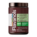 CocoaVia Cardio Health Cocoa Powder, 30 Tarjoilut, 500mg Cocoa Flavanols, Support Heart Health, Boost Typpioksidi, Parantaa verenkiertoa, energia, Preworkout, Vegan, Tumma suklaa cacao