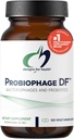 Designs for Health Probiophage DF - Bacteriophage Prebiootti + Probiootti Supplement - Probiootit Digestion + Immuunituki - Dairy Free Pre and Pro Biotics in Viivästynyt Release Kapselit (120 Count)