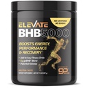 Nootrophic Stim Free Pre workout Powder - Ei sokeria & kofeiinitonta Pre workout-jauhetta miehille & naisille tehostettuun energiaan ja Focus kanssa Replenishing Electrolytes (30 tarjoilua, neutraali)