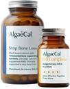 ALGAECAL Bundle - D3-vitamiini Täydellinen (1000 IU) + K2, VIT E, Vit A Basic Plant-Based Kalsium luu tukea