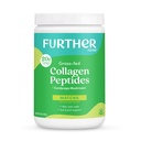 Fyther Food Matcha Collagen Peptides Powder - Organic Matcha & Cordyceps for All Day Energy, Mental Clarity & Immuniteetti & Premium for Gut Health, nivelet, iho, hiukset & kynnet 10,62 oz
