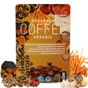 PowderVitamin Organic Mushroom Coffee Certified Mold & Mycotoksiini-vapaa GrassFed Collagen Tyypit I & III 8 Hedelmäruuti Sienet Testattu beta-Glukaanit Focus Energy Digestion & Immuniteetti 30 Servings