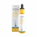 Hautautuneet aarrevitamiini D3 & K2 - tippa - 5000 IU D3 ja 100 mikrog K2 luun, sydämen ja immuunin tuki, sokeriton, 2 fl oz