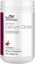 Bariatric Advantage Calcium Citrate Chewable 500 mg - bariatrista leikkausta sairastaville potilaille - korkea teho, helposti annosteltavat tabletit - kalsiumsitraatti - luun vahvuuslisät* - 270
