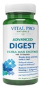 Vital Pro Naturals  Proteiinien, rasvojen ja hiilihydraatteja ja vähentää satunnainen kaasu, turvotus ja ruoansulatushäiriöt 90 kapselia