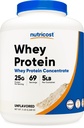 Nutricost Whey Protein Powder, Ei makua, 5 kiloa - alkaen Whey Protein Concentration