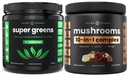 NutraChamps Super Greens Mauttomat & Super Sienet: Ultimate Brain, Gut & Body Boost