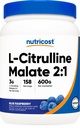 Nutricost L-Citrulline Malate 2:1 (600 grammaa) (sininen vadelma)