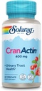 SOLARAY CranActin Cranberry Extract 400 mg - Karpalo täydentää naisille ja miehille - rakko ja virtsateiden terveystuki C-vitamiini - Vegan, 60 päivän takuu (60 CT)