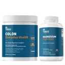 Tobias Colon Everyday Health & Magnesium Bisglysinaatti - Ruoansulatuskanavan mukavuus ja tuki lihasten ja luiden terveydelle, vegaanille, muille kuin muuntogeenisille organismeille