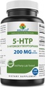 Brieofood 5- HTP 200mg per Serving - 240 kapselia - 5-Hydroksitryptofaani terve Relaksaatio - 3rd Party Lab testattu