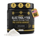 HRDWRK - Elektrolyyttejä Powder Keto Hydration Sugar Ilmainen magnesiumia, kaliumia ja natriumia - 100 tarjoilua ... Tehostaa kestävyyttä ja vähentää väsymystä tällä Elektrolyyttejä täydentää - suurin nesteytys
