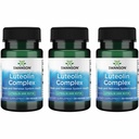 Swanson Luteolin Complex w/Rutin - Aivojen tuki täydentää Promoting Memory, Mood & Cognitive Health - Natural Formula auttaa säilyttämään hermosto - (30 kasviskapselit) 3 pakkaus
