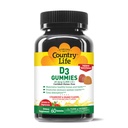 Maa Elämän D3-vitamiini Gummies ... 1000 IU kolekalsiferolia, 60 IU Kannattaa luu- ja immuuniterveyttä... Kasvisruokaa, gluteeniton, mansikka- ja oranssimakeiset...
