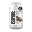 Isopure Low Carb 100% Pure Whey Isolate Protein Powder, Laktoositon, Gluteeniton, Vitamiinit, Hollantilainen suklaa, 25g Protein Per Serving, 3.07 Lbs, 41 Tarjoilut (Pakkaus May Vary)