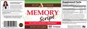 Suzy Cohen Memory Script with Lions Mane, Fosfatidylserine, Green Tea Extract ja Ginkgo - Brain Support Supplement for Focus - Nootropic Capsules for Cognition, Nopeampi Palautus ja Mieliala