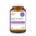 PURE ESIDENCE LBS One n Vain monivitamiini naisille, Natural One a Day kasviperäisten täydentää D3-vitamiinin, B12, ja Biotiini kanssa koko ruoka, 30 tablettia