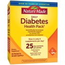 Nature Made Daily Diabetes Health Pack, Ravintolisä ravitsemustukea, 30 Packets, 30 päivän tarjonta
