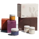 Yoli® Transformation Kit sisältää KYLLÄ, intohimoa, alkaletea, puhdasta, resoluutiota ja parempaa vartalojärjestelmää 28 päivän T-Kit (Flavors Vary)