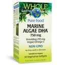 Luonnontekijät koko maapallolla ja merellä, Marine DHA Omega-3, 30 kasvissyöjä Softgels