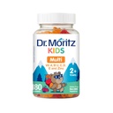 DR. MORITZ Kids Multivitamiini Gummies - lasten vitamiinit A C D E B6 B12 Sinkki ja enemmän- täydellinen päivittäin tukea- Kasvisruokaa & ei-GMO monivitamiinit lapsille (180 Count)