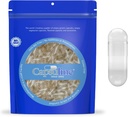 Capsuline Size 000 - Tyhjät vegaaniset kapselit - 1000 kreivi - Tyhjät kasvispillerikapselit - Vihanneskapselien täyte - Tyhjät kapselit - Kosher ja Halal Certified - GMO-sertifioitu