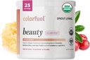 Sprout Living, Colorfuel Beauty Powder Drink Mix, Organic Superfoods + Adaptogens ...