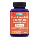 VOI 750MG Benfotiamiini B1, 5X Time Fat & Water Liukoinen Tiamine B1 Supplement 