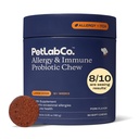 PetLab Co. Allergia & Immuuni Daily Probiootit koirille. Tukee Hiivan tuotanto, kausittainen allergiat, jaksottainen kutina, Gut & Dgestive Health suurille koirille - 30 Chews - Pakkaus Toukokuu Vary