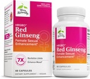 Terry Luonnollisesti HRG80 Red Ginseng Nainen Seksuaalinen lisälaite - Ravintolisä verenkiertoon, Endurance & Energy Support - Elinvoima tuki Ashwagandha, Red Ginseng & Sinkki - 48 kapselia