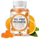 Prebiootti Probiootti ja postbiootti Naiset Miehet ja lapset Lapset - Korkea teho 5 miljardia PMY - Sokeriton & gluteeniton