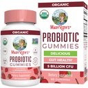 MARYRUTH'S USDA Organic Probiotic Gummies Probiootti Ruoansulatuselimistön tuki Immuunijärjestelmän tuki 