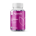 Hylandin Organic Elderberry Plus Gummies, Organic Black Elderberry ZINC ja C-vitamiinia, Immuunin tuki täydentää aikuisille, 60 Vegan Gummies (30 päivää)