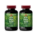 Klamath Blue Green Algae Kapselit - Blue Green Algae - Boost Immuunijärjestelmä - Blue Green Algae - Blue Green Algae Supplement - Immuuni Booster - Blue Algae - 2B 60 Caps