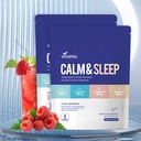 VivoNu Rauhallinen ja unijauheellinen juoma Mix vadelma L Theanine Ksm-66 Ashwagandha Magnesium Glycinate D-vitamiini 3 lisäravinteet rentoutumista & Focus Ei sokeria Ei GMO