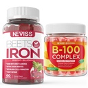 Sugar Free Iron Gummies + Vitamin B100 Complex