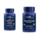 Life Extension Super Omega-3 Plus EPA/DHA Fish Oil, Seesam Lignans & Two-per-Day High Potency Multi- Vitamin & Mineral Supplement
