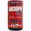 iSatori Morph X5 Intense Pre Treenout with Beta Alanine, Creatiini Magnapower, Citulline malate-typpioksidin virtaus- ja pumppaus täydentää energiaa, Endurance ja vahvuus, kirsikkajää (20 Servings)