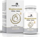 Magnesiumbisglysinaatti Chelate 240 Vegi Caps 200 mg Elemental per tarjoilu