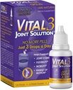 Vital 3 Joint Solution Kliinisesti todistettu nestemäinen polvi Relief Supplement Biologically Active Fragments of Collagen tyyppi II-n1 Tukee Joint Joustavuus ja liikkuvuus