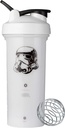 BlenderBottle Star Wars Shaker Bottle Pro Series Täydellinen Proteiini Shakes ja Pre Treout, 28-Ounce, Stormtrooper