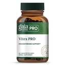 Gaia Yrtit Pro Vitex PRO- täydentää tukee normaalin kuukautiskierron ja terveet vaihdevuodet* - Progesterone Support Supplement* kanssa Luomu Chaste Tree Berry Extract - 60 Liquid Phyto-Caps (30 Servings)
