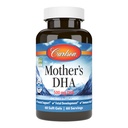 Carlson - äidin DHA, 500 mg DHA, prenataalinen tuki, sikiön kehitys ja immuuniterveys, 60 Softgels