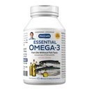 Andrew LESSMAN Essential Omega-3 Orange - 60 Softgels - Ultra-Pure, High Potency Omega-3 Oils. Korkea DHA, ei vatsavaivoja, ei tuholaisia, ei elohopeaa. Pieni Helppo niellä Softgels