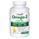 EffiHealth Omega-3 Fish Oil - Triple Vahvuus 2500mg Fish Oil, 1200mg EPA, 600mg DHA - Tukee Hearth Health, aivojen terveys ja immuuni tuki ...